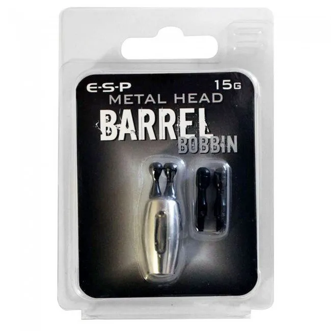 ESP METAL HEAD BARREL BOBBIN 15GR