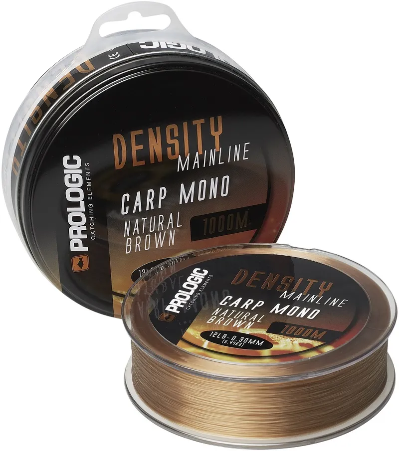PROLOGIG DENSITY MAINLINE CARP MONO NATURAL BROWN 0.40MM 20LB 1000M 64117