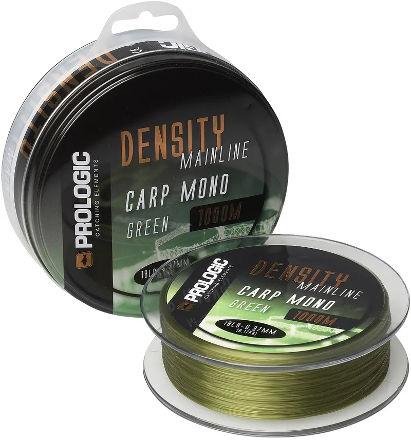 PROLOGIG DENSITY MAINLINE CARP MONO GREEN 0.37MM 18LB 1000M 64112