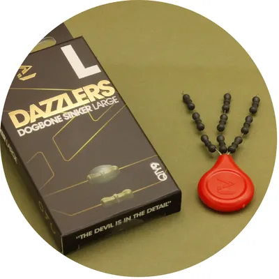 OMC DAZZLERS L DOGBONE SINKER LARGE OMCOBSL