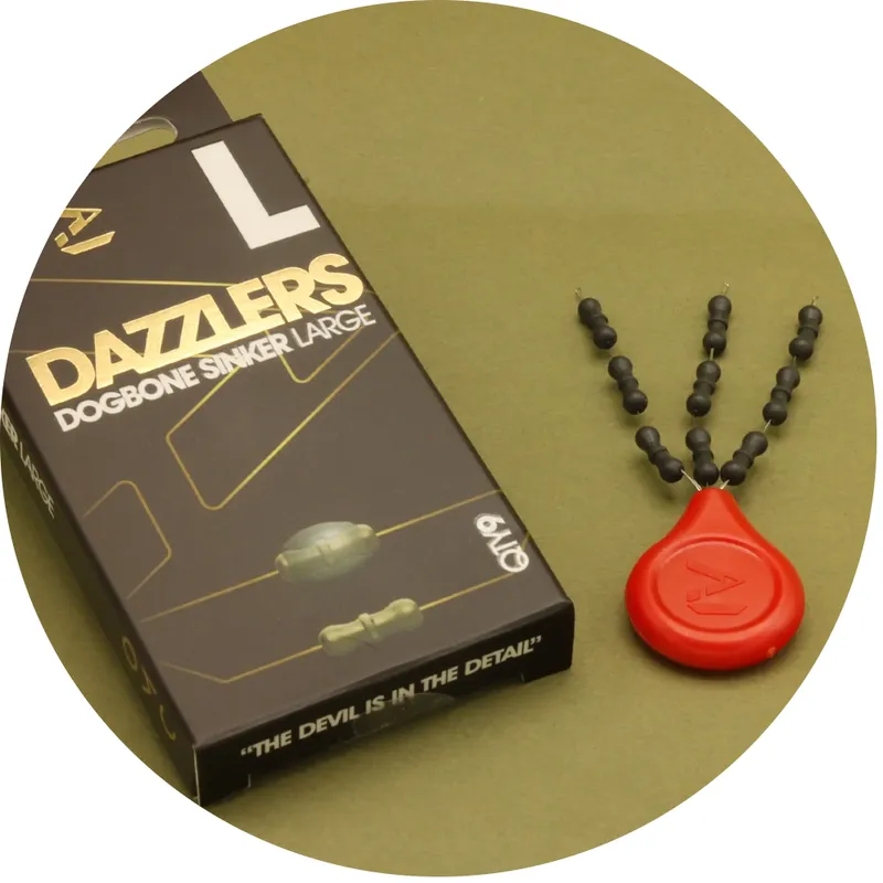 OMC DAZZLERS L DOGBONE SINKER LARGE OMCOBSL