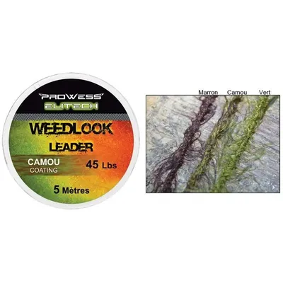 PROWESS ELITECH WEEDLOOK LEADER BROWN 45LB 5MT PRCLA4002BROWN