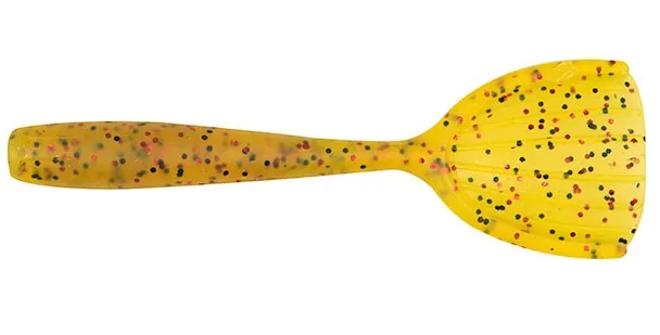 FOX RAGE FUNKY WORM GOLDEN GUTTER 9CM 3.54" 6UND NRI040