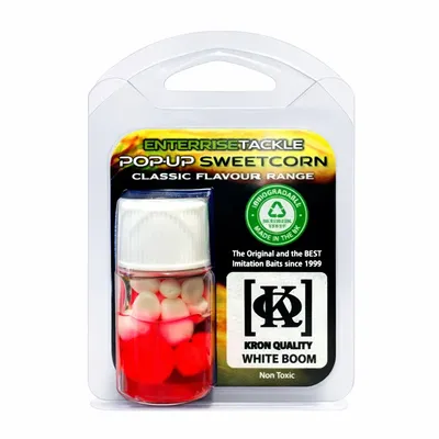 Enterprise Tackle Krom Quality KR200 Pop Ups Sweetcorn White Boom