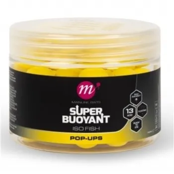 MAINLINE ISO FISH SUPER BUOYANT POP UPS 13MM WHITE M21095