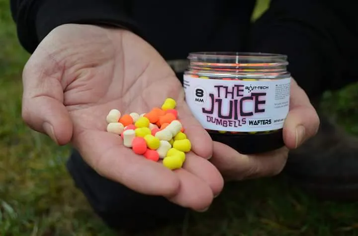 BAIT TECH THE JUICE WAFTERS DUMBELLS SINKER 10MM 100ML 209203