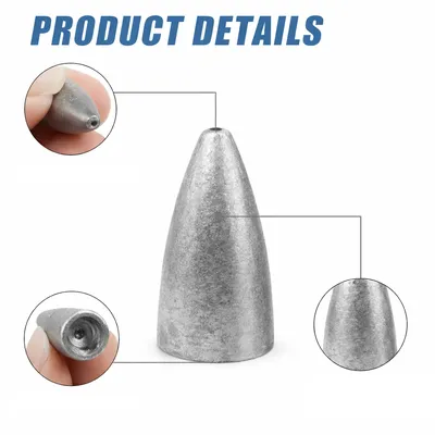 BAITS FISHING WORM WEIGHT 3/16 OZ 20 PIEZAS BF10112