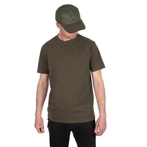Fox Collection T Shirt Green & Black Size S