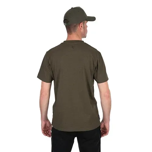 Fox Collection T Shirt Green & Black Size S
