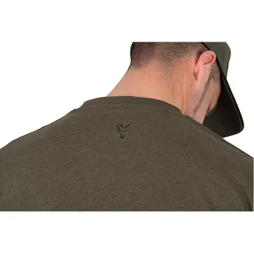 Fox Collection T Shirt Green & Black Size S