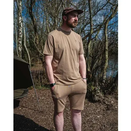 Fox Collection T Shirt Ltd Tan Size 2XL