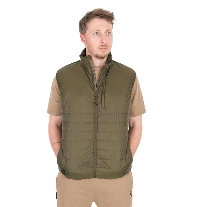 FOX QUILTED 1OO GILET OLIVE 3XL CFX487