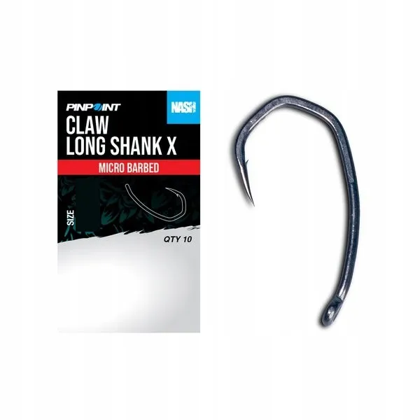 Nash Claw Long Shank X Size 6