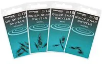 DRENNAN DIL QUICK SNAP SWIVELS SMALL SIZE 14 TGQSS014