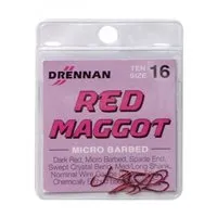 DRENNAN RED MAGGOT MICRO BARBED SIZE 20 DRMMB20