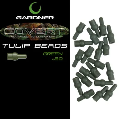 GARDNER COVERT TULIP BEADS GREEN CTB G
