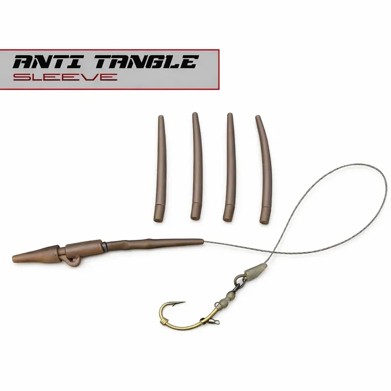 TRYBION ANTI TANGLE SLEEVES RIGID BROWN 10372