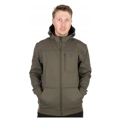 Fox Collection Soft Shell Jacket Green & Black Size XL