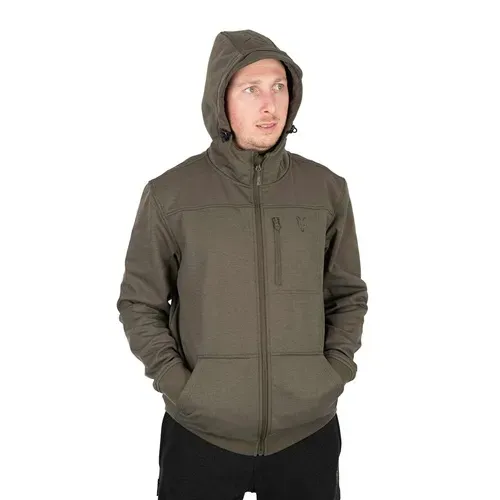 Fox Collection Soft Shell Jacket Green & Black Size XL