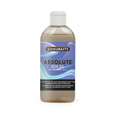 SONUBAITS ABSOLUTE LIQUID FLAVOUR FISH OIL 200ML S1850071