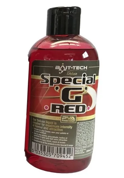 BAIT TECH ADITIV LIQUID DELUXE SPECIAL G RED 250ML PROVBTRED