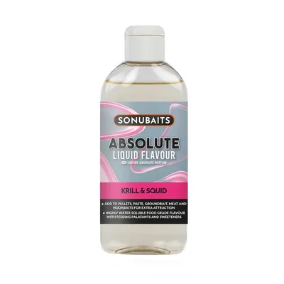 SONUBAITS ABSOLUTE LIQUID FLAVOUR KRILL & SQUID 200ML S1850066