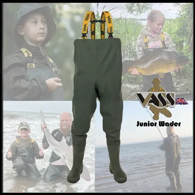 VASS TEX600-70J CHEST WADER JUNIOR SIZE39