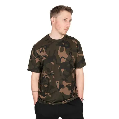 Fox Aop Camo Print T Shirt Camo Size 2XL