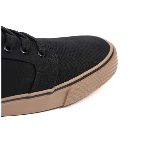 Fox Black Canvas Shoe Size 12/46