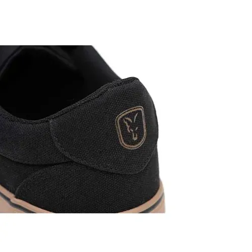 Fox Black Canvas Shoe Size 12/46