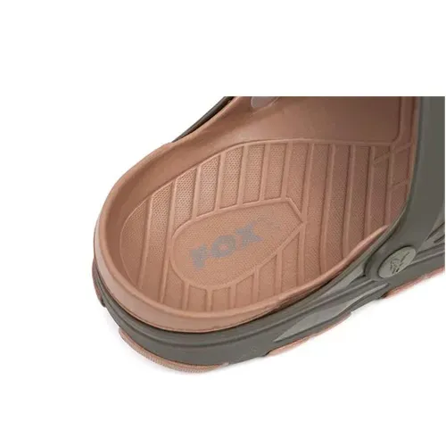 Fox Khaki Clogs Size 9/43