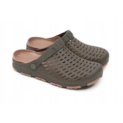 Fox Khaki Clogs Size 10/44