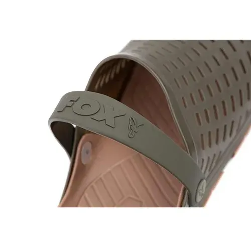 Fox Khaki Clogs Size 12/46