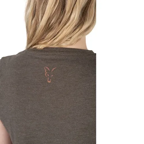 Fox Womens V Neck T-Shirt Size L 16/18