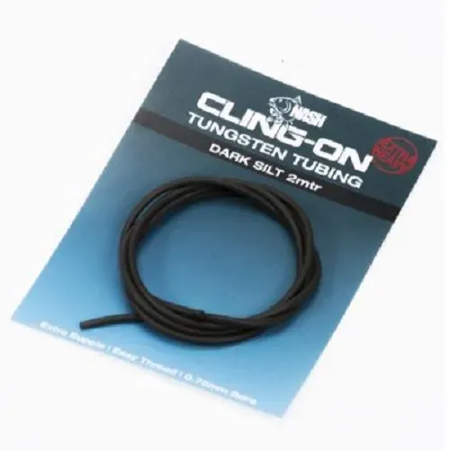 Nash Cling On Tungsten Tubing Dark Silt 2mm