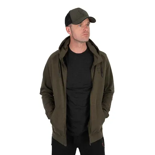 Fox Collection Lw Hoody Green & Black Size 3XL