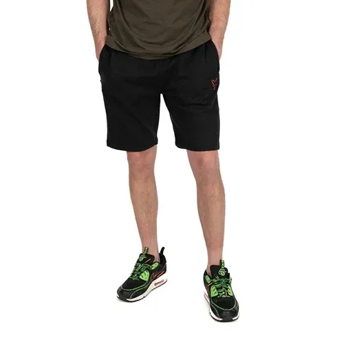 Fox Collection Lw Jogger Shorts Black & Orange Size XL