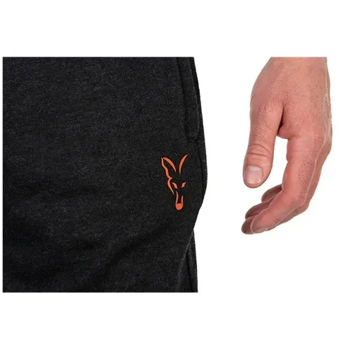 Fox Collection Lw Jogger Shorts Black & Orange Size 2XL