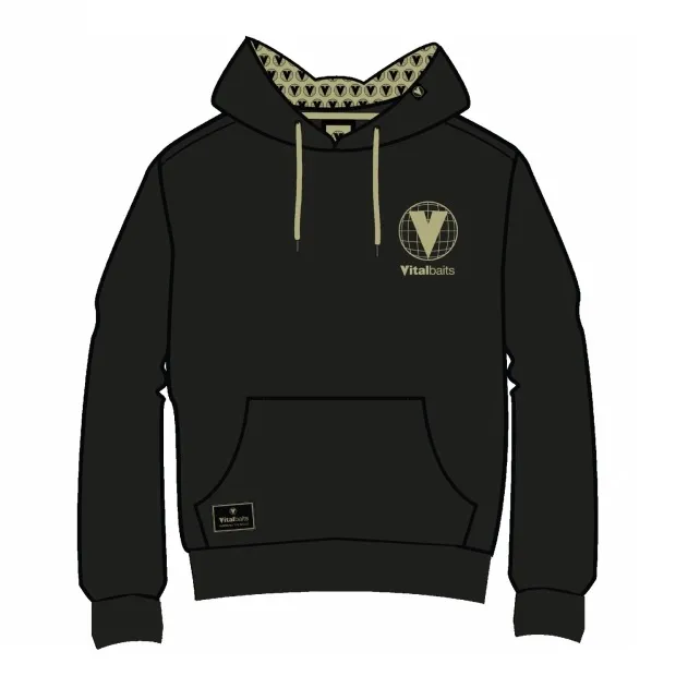 VITALBAITS SUDADERA NEGRA Size XXL VBBHXXL