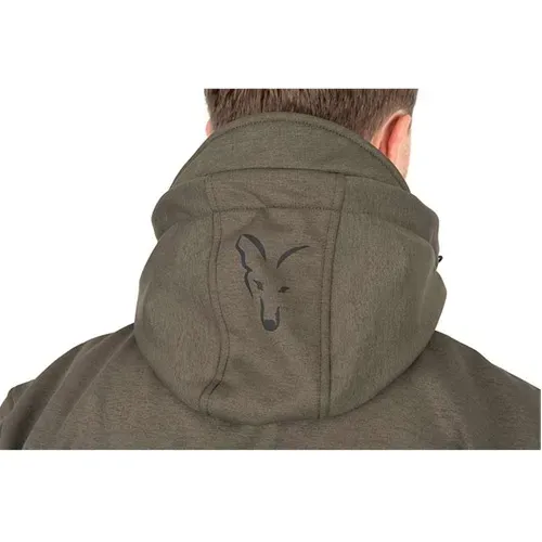 Fox Collection Soft Shell Jacket Green & Black Size S