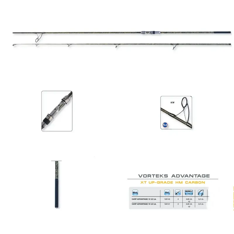 VORTEKS ADVANTAGE 12FT 3.5LB VA1235