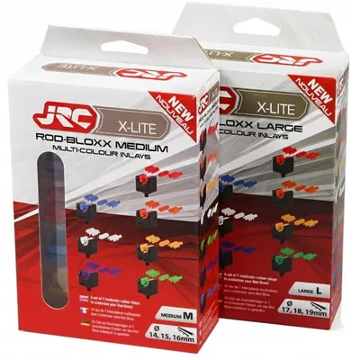 JRC X-Lite Rod Bloxx Medium Multe Colour Inlays