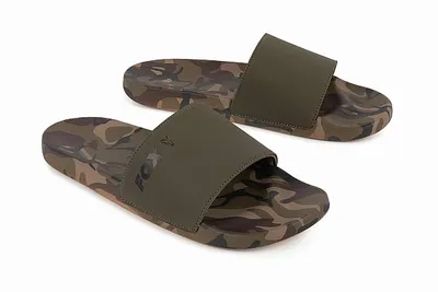 Fox Slides Khaki Camo Size 9/43