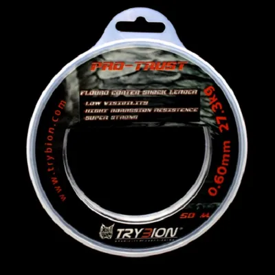 TRYBION FLUORO COATED SHOCK LEADER PRO TRUST 0.60 MM 27.3KG 60M 1011860