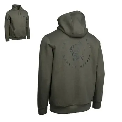 Nash Make It Happen Carp Logo Hoodie Green Size 2XL