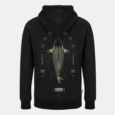 Kumu Hoody Make Your Own Luck Black Size M