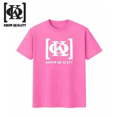 Krom Quality Camiseta Manga Corta Rosa 2XL