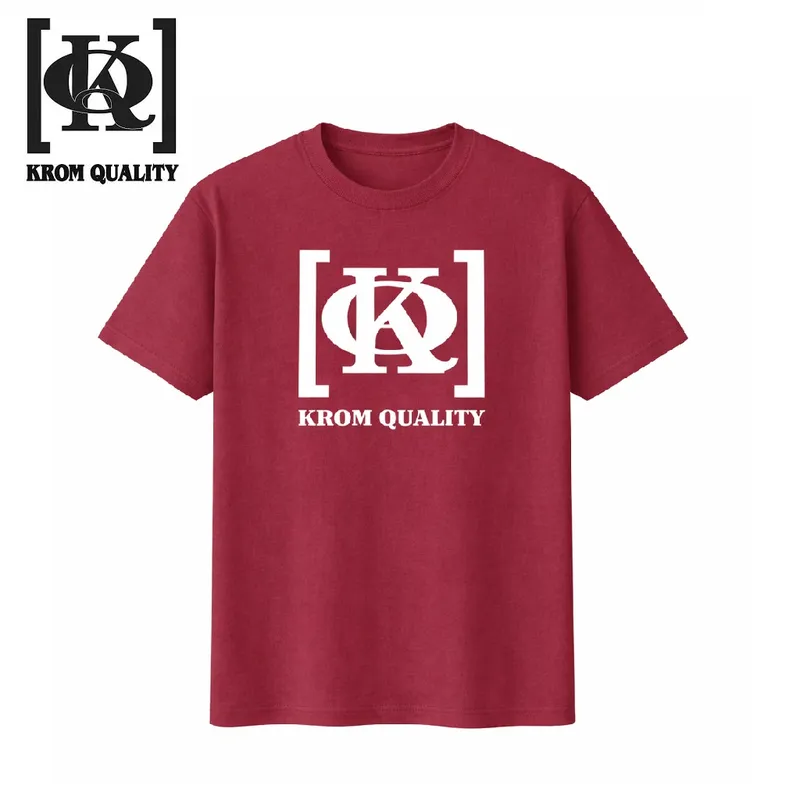 Krom Quality Camiseta Manga Corta Granate Talla XL