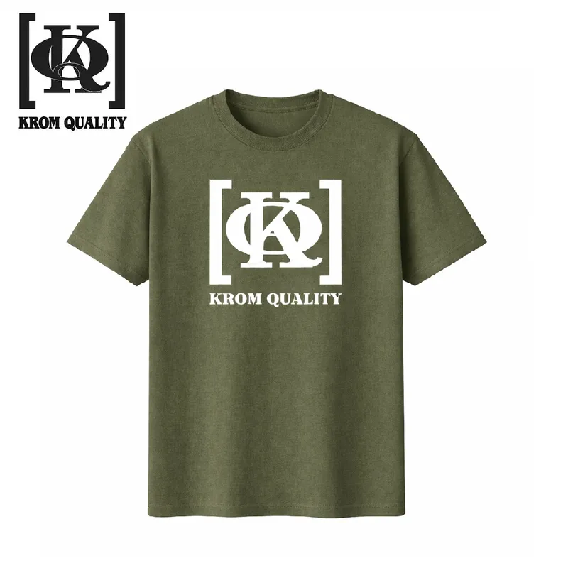 Krom Quality Camiseta Manga Corta Verde Talla XL