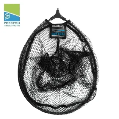 PRESTON INNOVATIONS CARBON HAIR MESH LANDING NET 16IN P0140057
